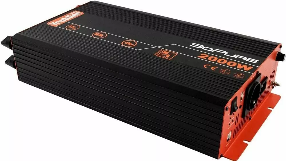 Inversor de onda Vechline Sopure para electrodomésticos que proporciona energía estable de 2000W