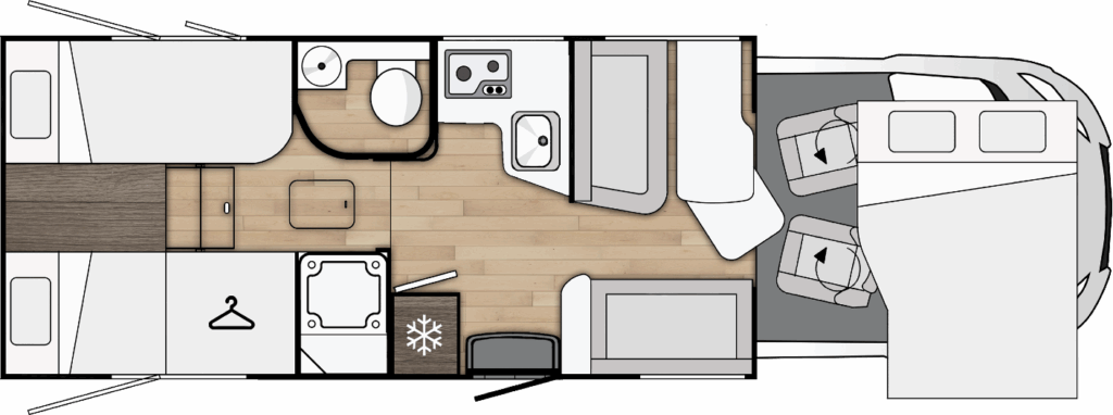 imagen de planta - Benimar Tessoro 463 UP