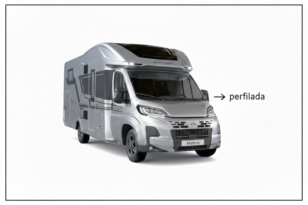 autocaravana perfilada