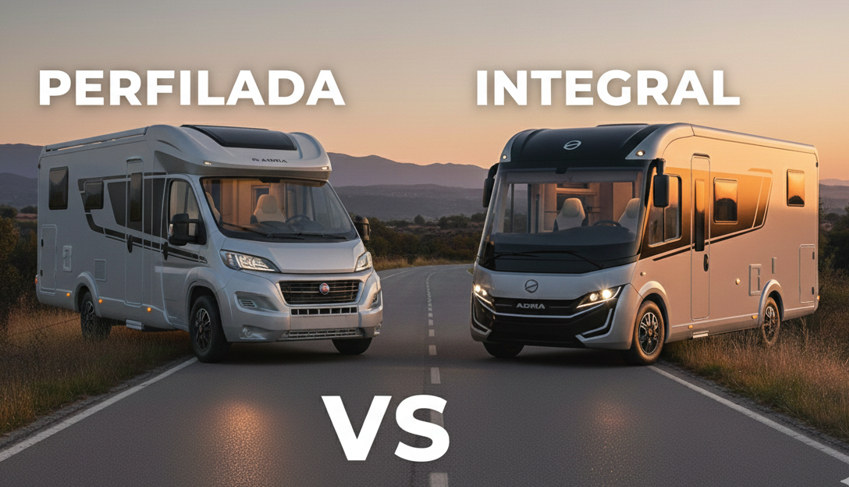 Foto portada Autocaravana perfilada o integral
